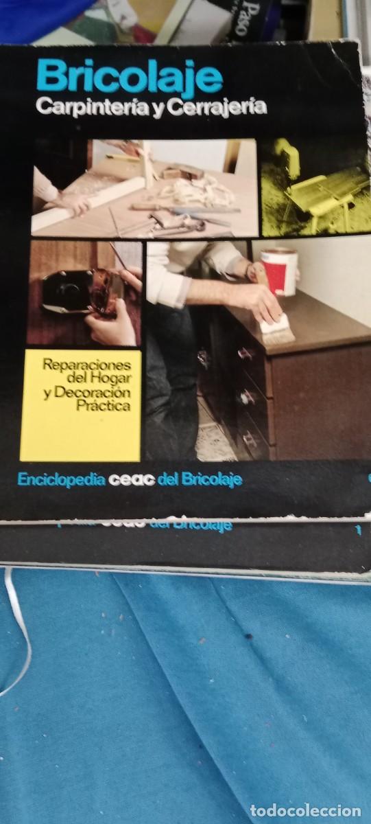 Libros de segunda mano: LOTE DE 7 LIBROS ENCICLOPEDIA DEL BRICOLAJE LOS DE FOTO LIBRO E-APL - Foto 6