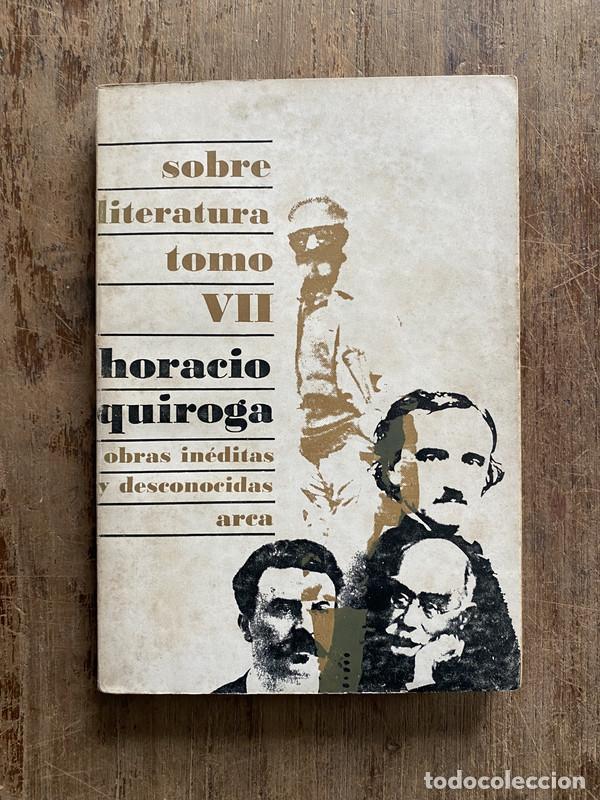 Libros de segunda mano: Sobre literatura - Quiroga Horacio - Foto 1