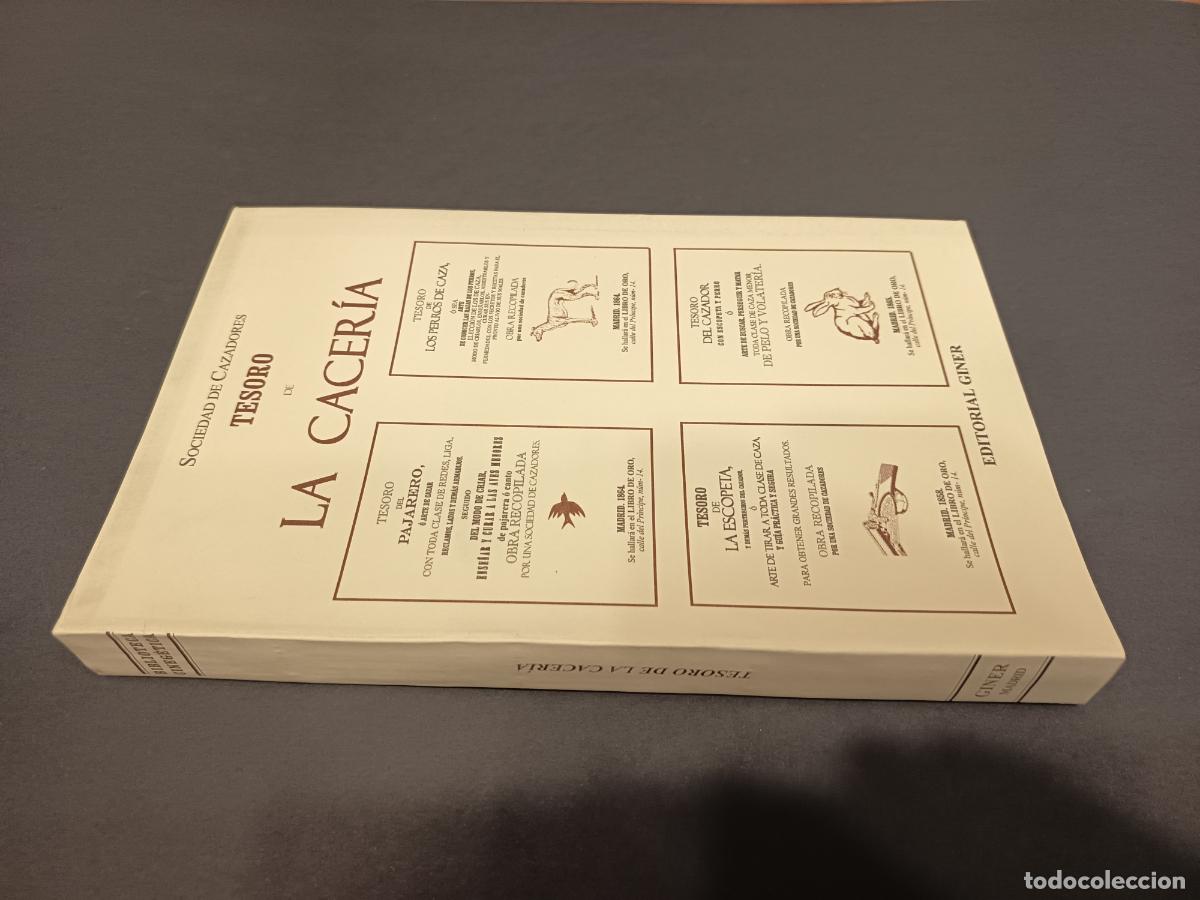 Libri di seconda mano: 1982 - SOCIEDAD DE CAZADORES. Tesoro de la Cacer&iacute;a