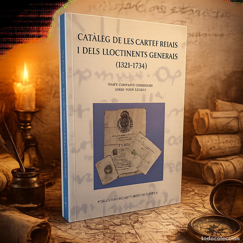 Livres d'occasion: ⚜️ Raro. Cat&agrave;leg de les Cartes Reials i dels Lloctinents Generals (1321 - 1734)