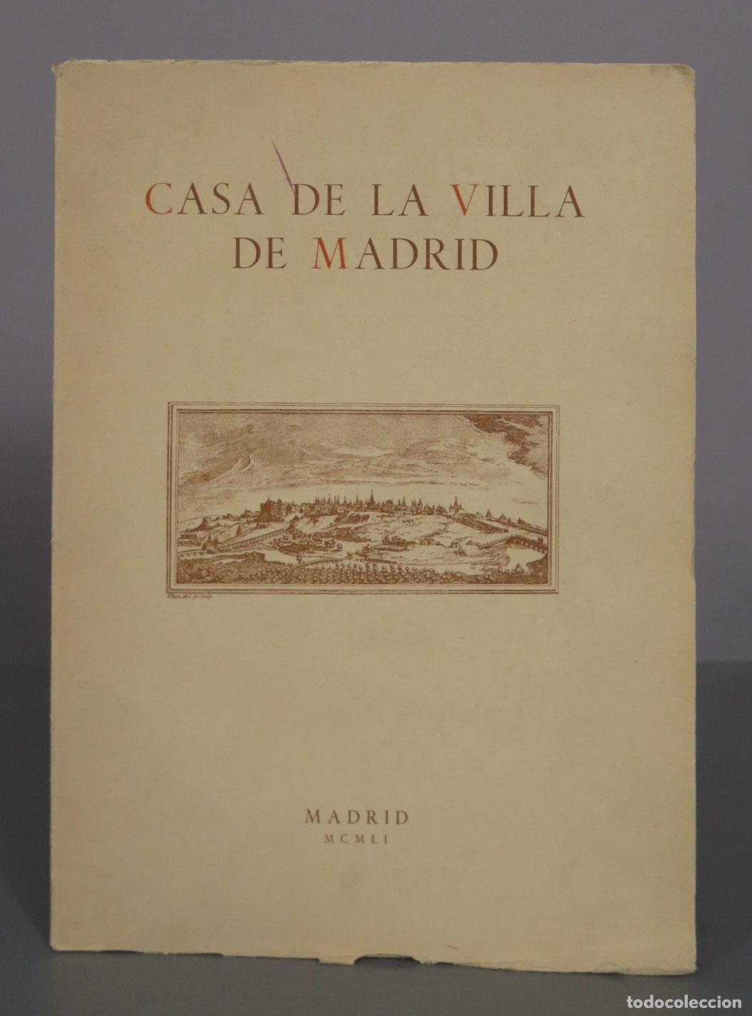 Libros de segunda mano: Casa de la Villa de Madrid - Eulogio Varela Herv&iacute;as - Ayuntamiento de Madrid