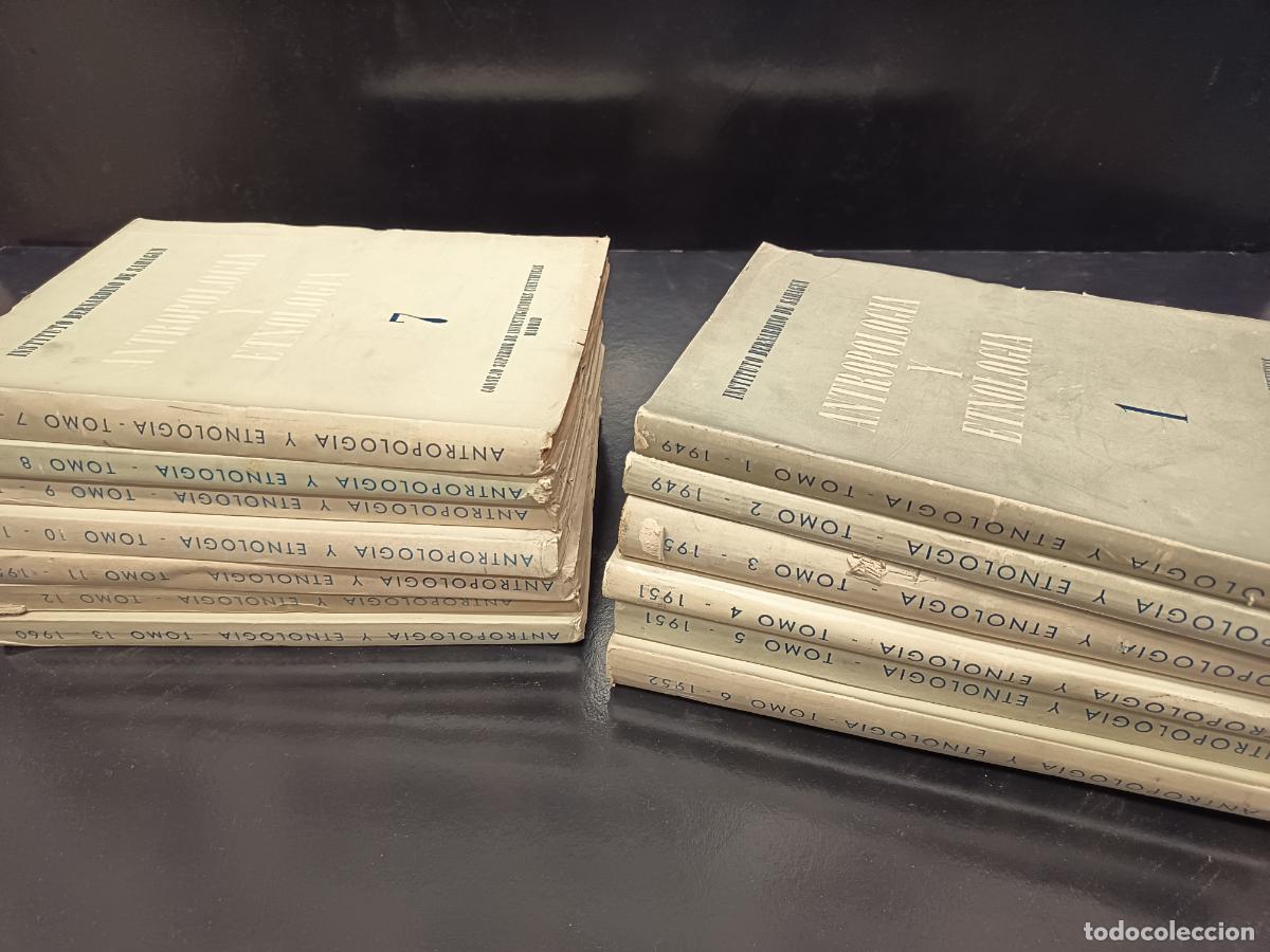 Libros de segunda mano: de 1949 a 1960 - Antropolog&iacute;a y etnolog&iacute;a. Revista del instituto Bernardino de Sahagun, 13 n&uacute;meros