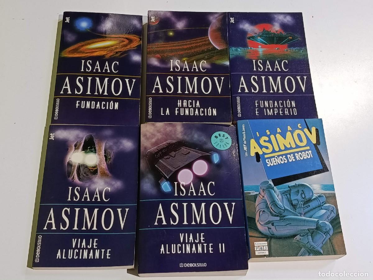 Libros de segunda mano: Lote libros Isaac Asimov Jet