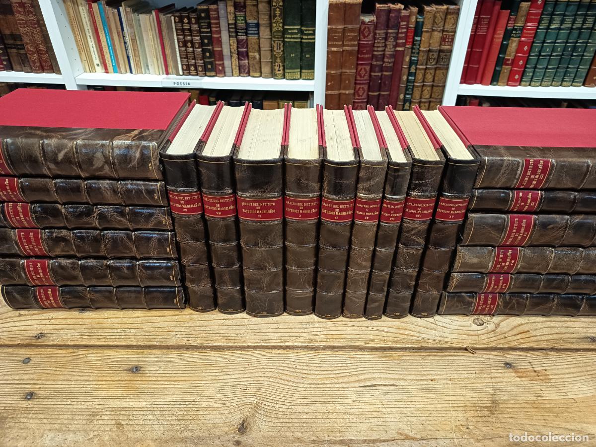 Libros de segunda mano: Anales del Instituto de Estudios Madrile&ntilde;os. 21 tomos: 1966 - 1984