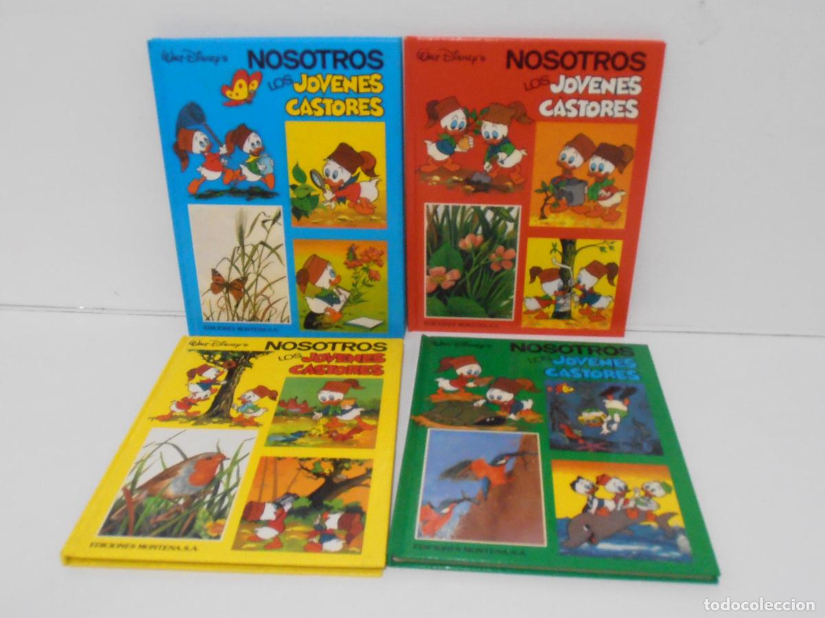 Libros de segunda mano: NOSOTROS LOS JOVENES CASTORES COMPLETA 4 TOMOS, A&Ntilde;OS 80