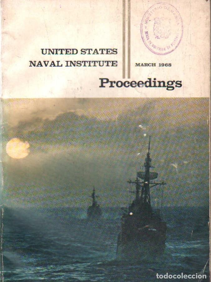 Livros em segunda m&atilde;o: UNITED STATES NAVAL INSTITUTE PROCEEDINGS. MARCH 1968. A-MNAV-1279
