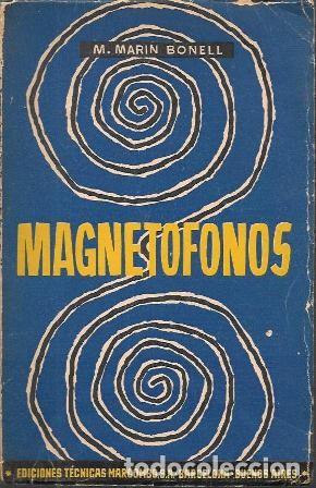 Libros de segunda mano: MAGNETOFONOS - MARIN BONELL, M. - A-ELECT-434