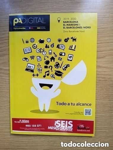 Libros de segunda mano: PAGINAS AMARILLAS 2019-2020 - BARCELONA - MARESME - BARCELONES NORD