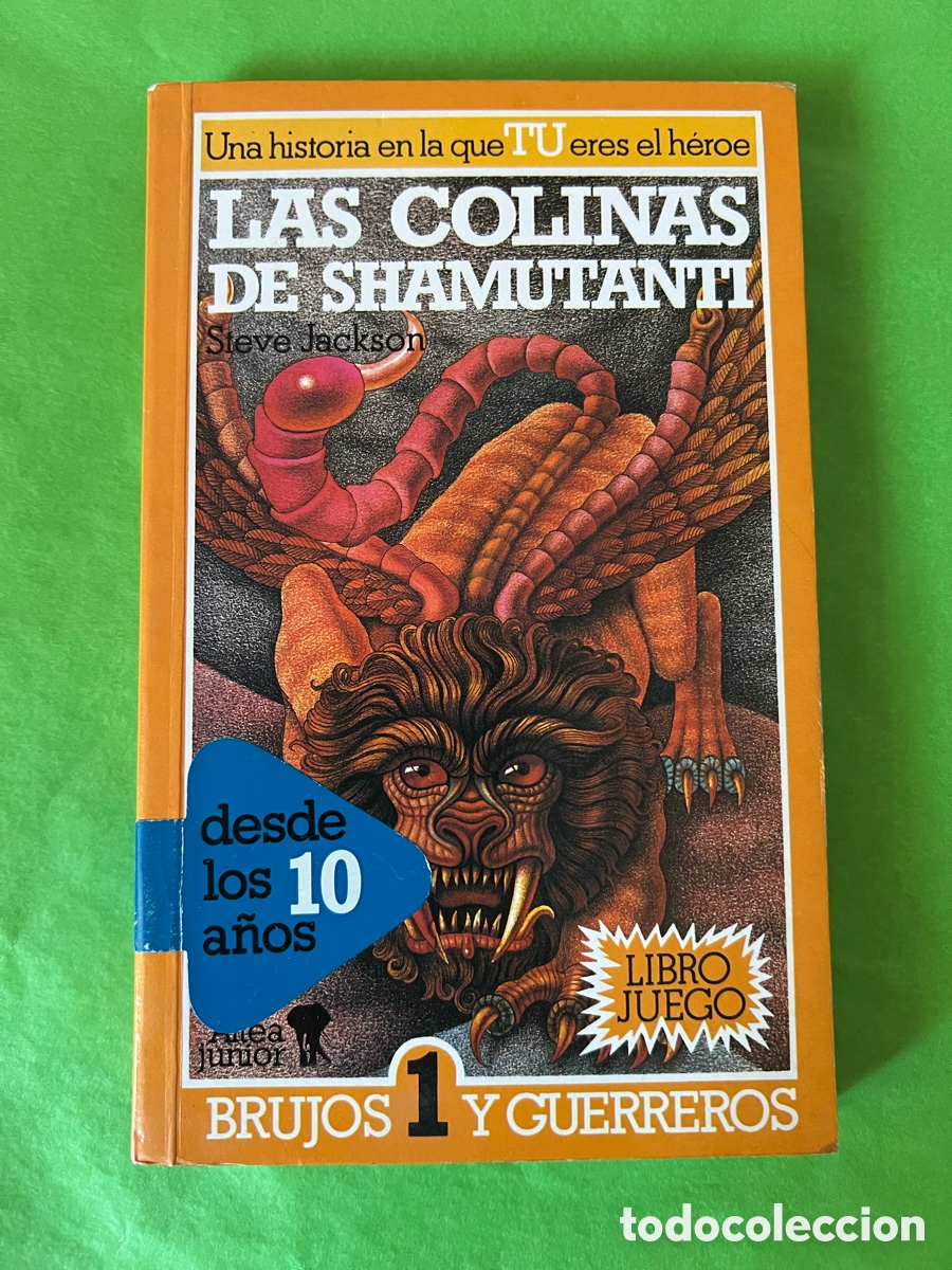 Libros de segunda mano: LAS COLINAS DE SHAMUTANTI n&ordm; 1: LIBRO JUEGO. BRUJOS Y GUERREROS ALTEA JUNIOR