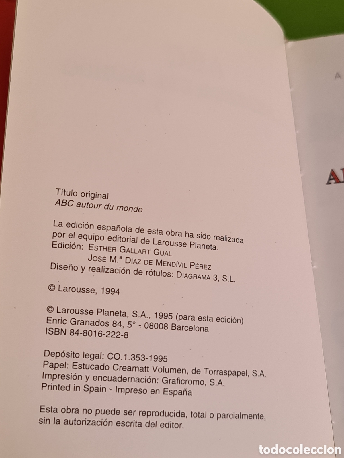 Libros de segunda mano: Libro ABC Alrededor del mundo N&deg;12/ LAROUSSE - Foto 3