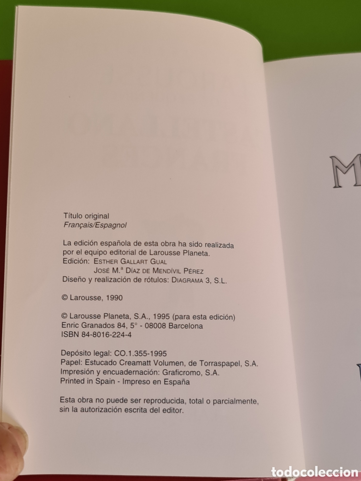 Libros de segunda mano: Libro LAROUSSE de los peque&ntilde;ines / Castellano, Franc&eacute;s - Foto 3