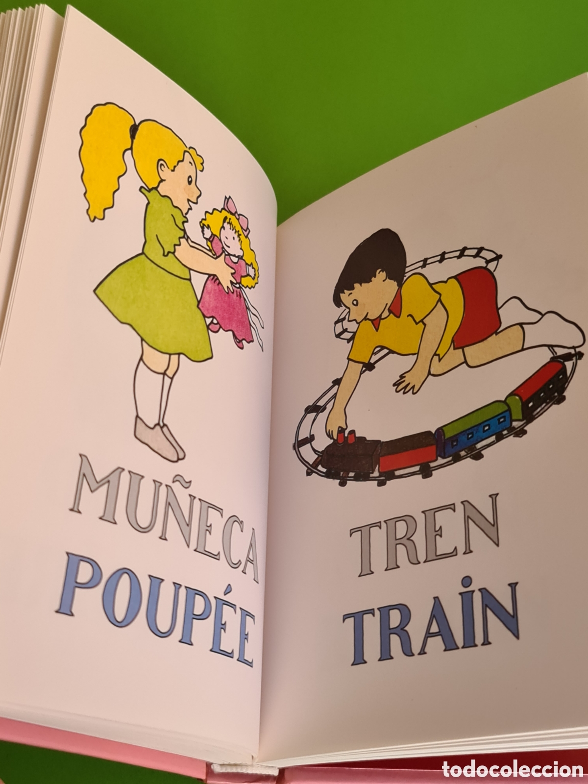 Libros de segunda mano: Libro LAROUSSE de los peque&ntilde;ines / Castellano, Franc&eacute;s - Foto 9