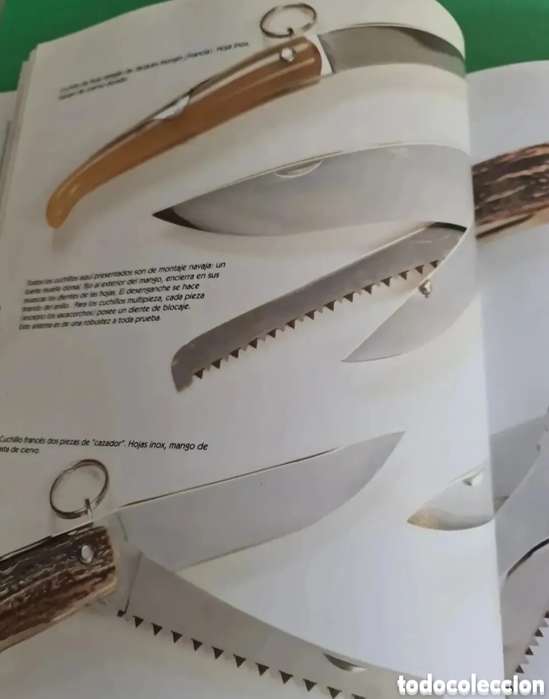 Libros de segunda mano: Libro El mundo de los cuchillos. - Foto 5