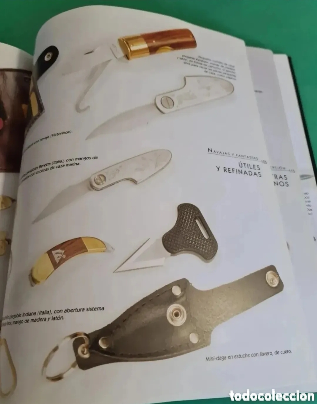 Libros de segunda mano: Libro El mundo de los cuchillos. - Foto 9