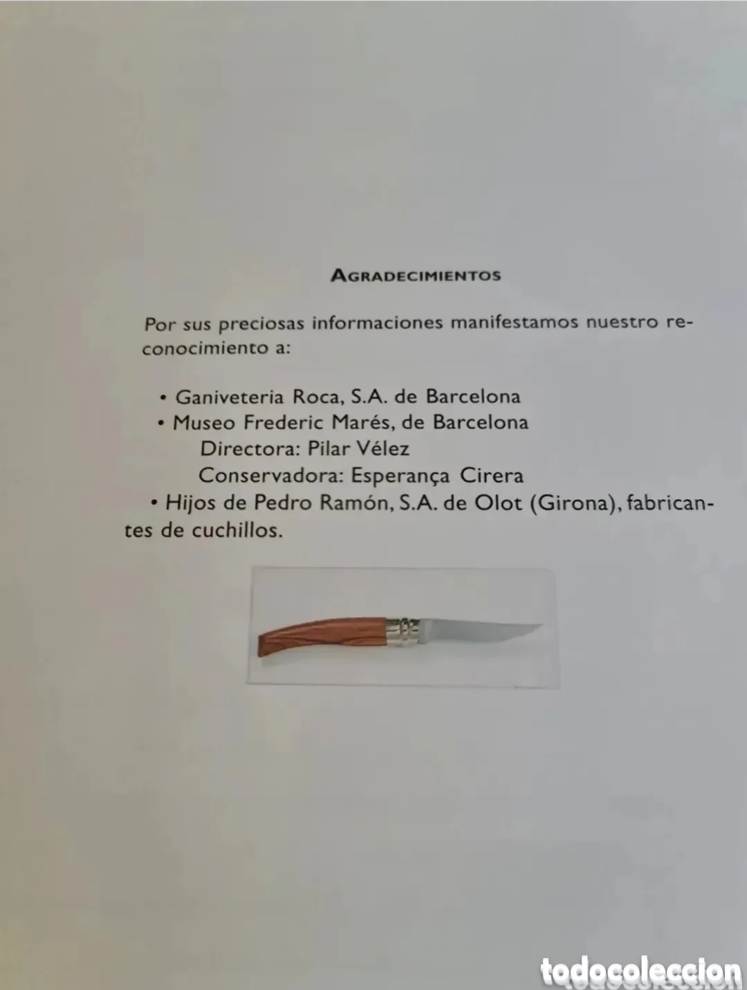 Libros de segunda mano: Libro El mundo de los cuchillos. - Foto 12