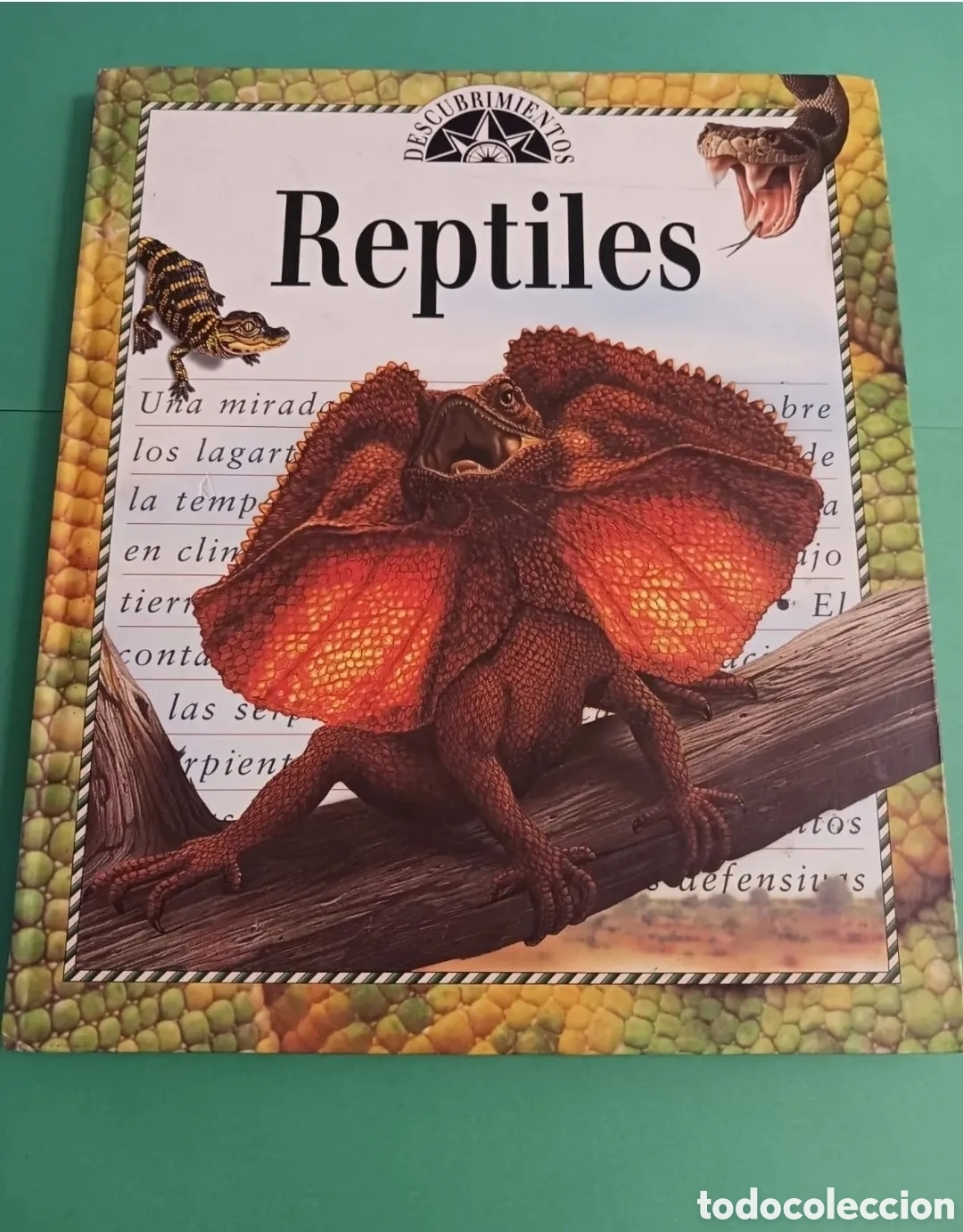 Libros de segunda mano: Libro Reptiles / Descubrimientos