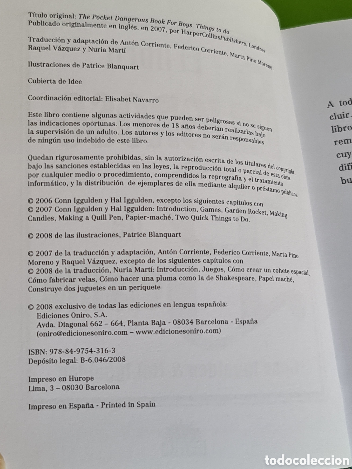 Libros de segunda mano: El Libro Peligroso de Bolsillo - Foto 2