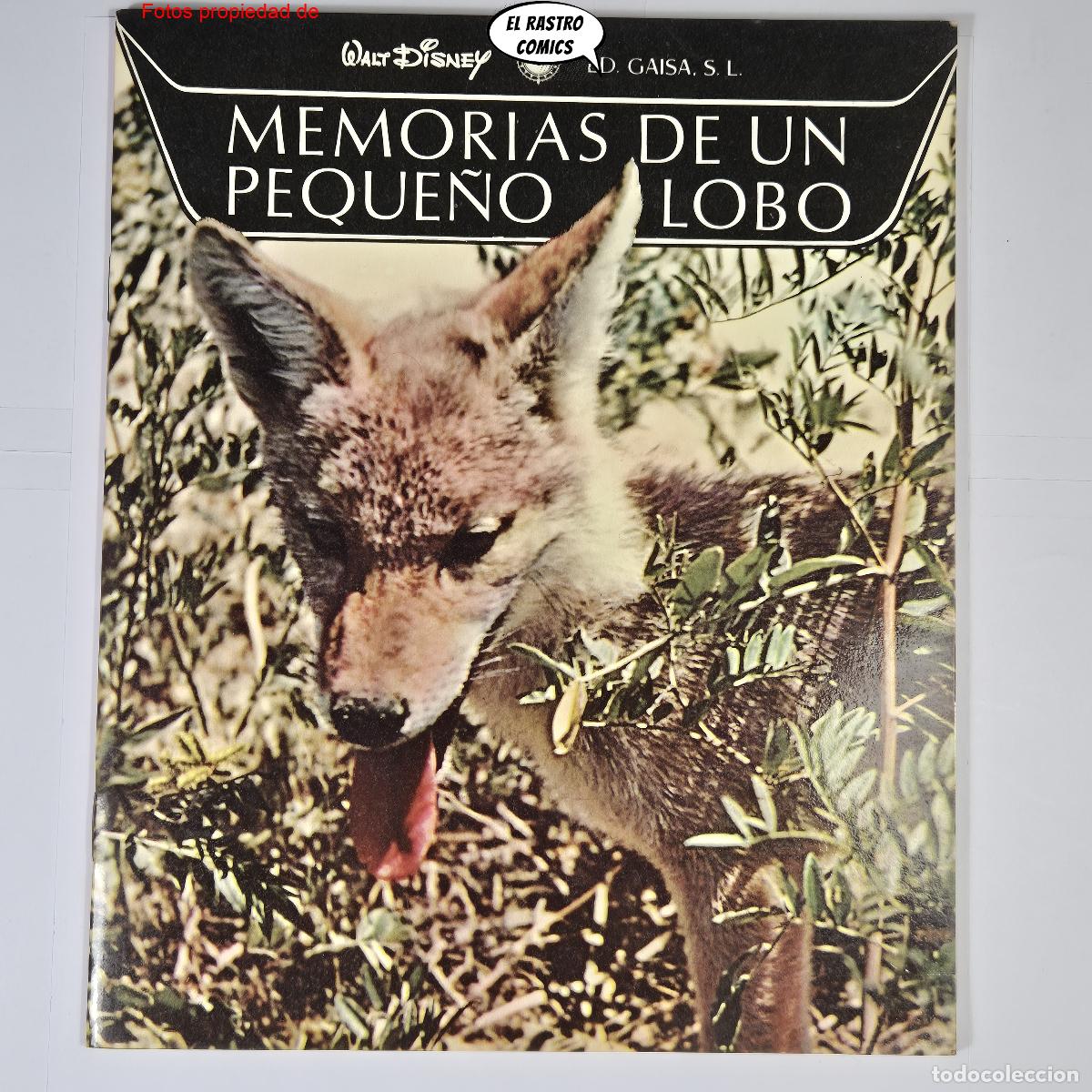 Libros de segunda mano: Memorias de un peque&ntilde;o lobo, La naturaleza y sus maravillas, Disney, ed Gaisa 1969 ?