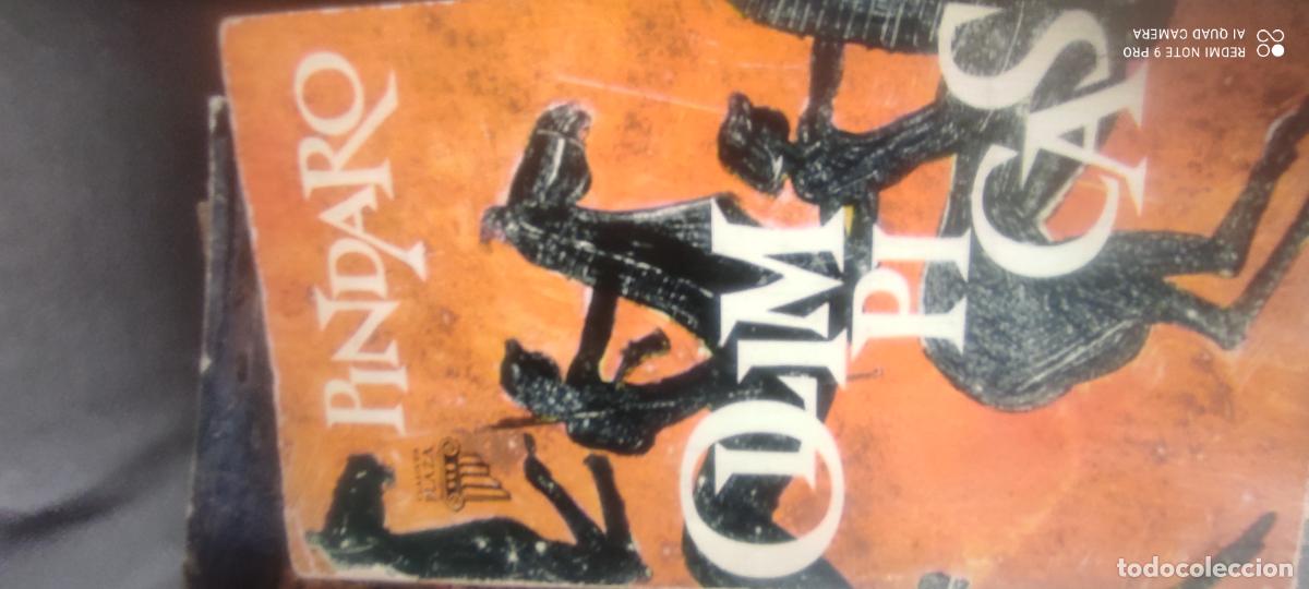 Libros de segunda mano: OLIMPICAS. PINDARO. PLAZA & JANES EDITORES. BARCELONA, 1961.
