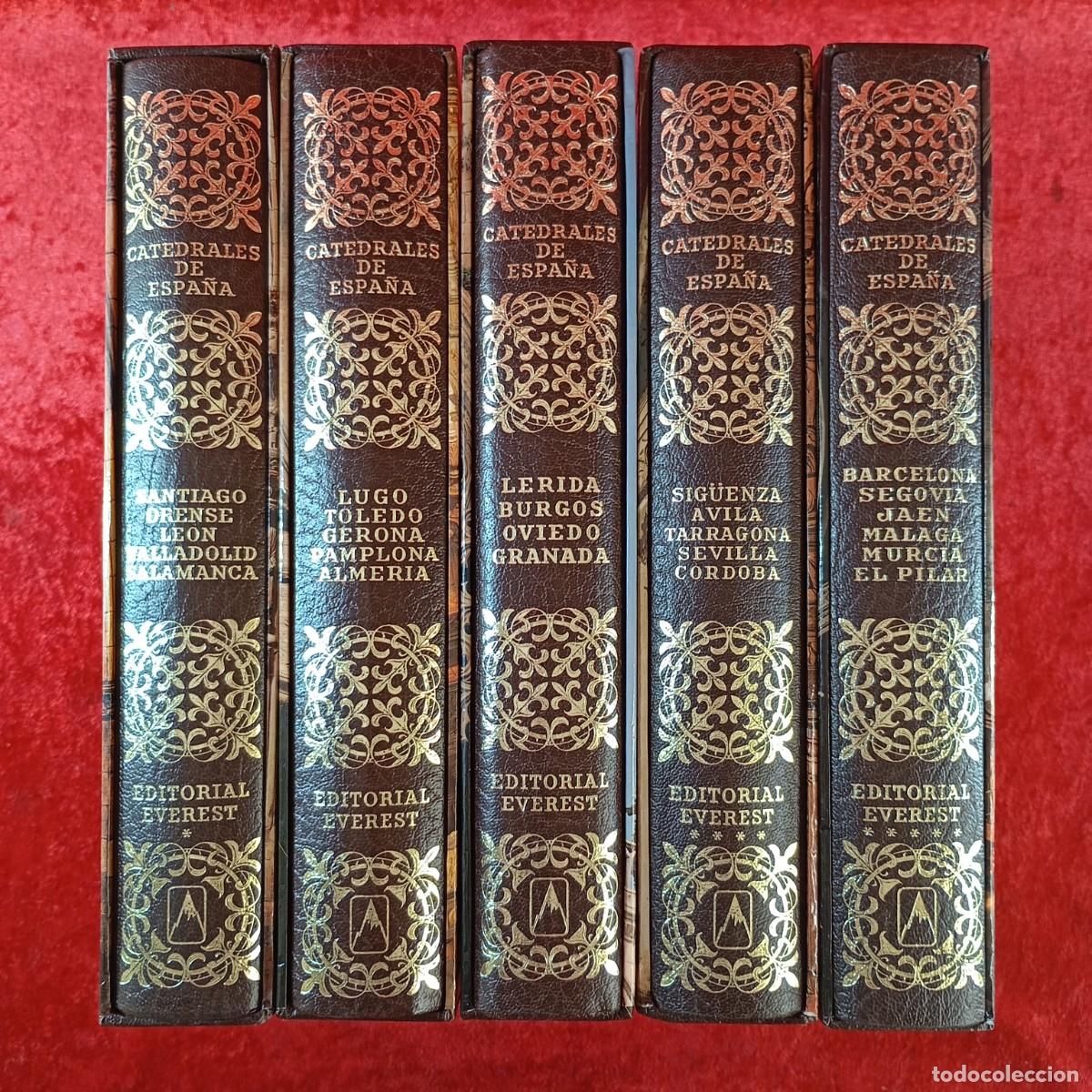 Libros de segunda mano: CATEDRALES DE ESPA&Ntilde;A - EDITORIAL EVEREST - COLECCI&Oacute;N 5 TOMOS - VER T&Iacute;TULOS EN FOTOS / 1002