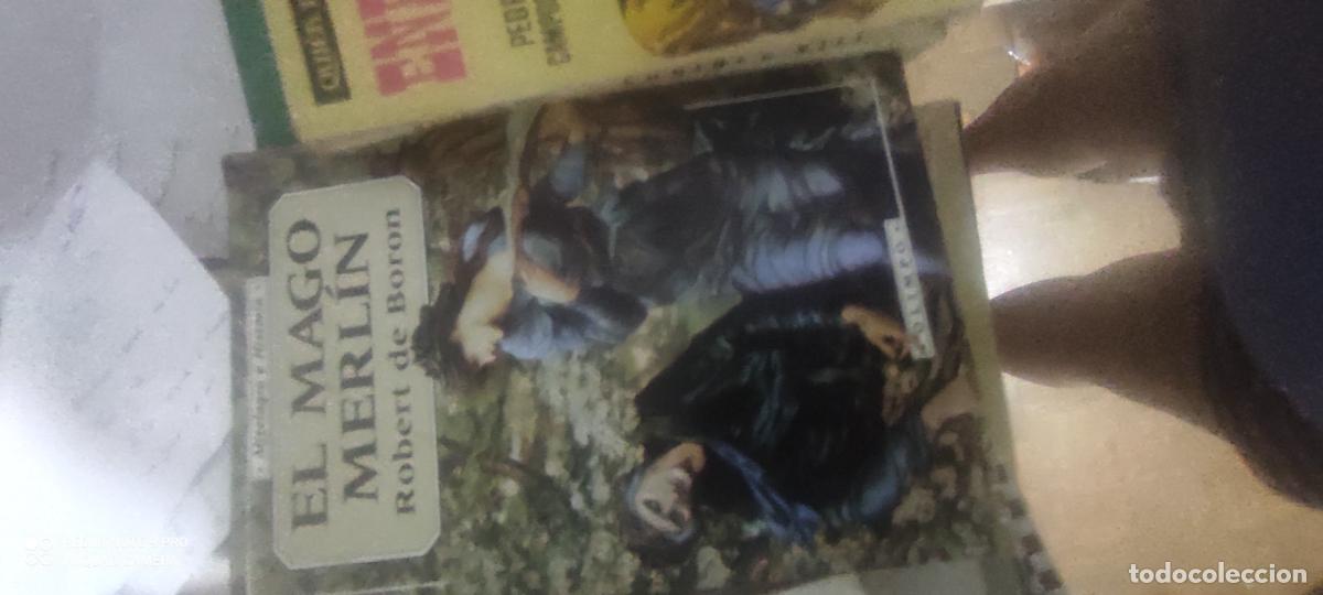 Libros de segunda mano: EL MAGO MERL&Iacute;N ROBERT DE BORON COLECCI&Oacute;N OLIMPO MITOLOG&Iacute;A E HISTORIA A&Ntilde;O 1996
