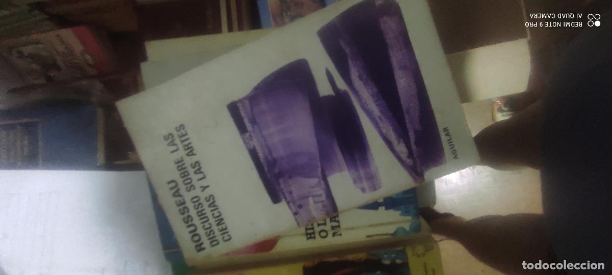 Libros de segunda mano: Discurso Sobre las Ciencias y las Artes J. Jacques Rousseau