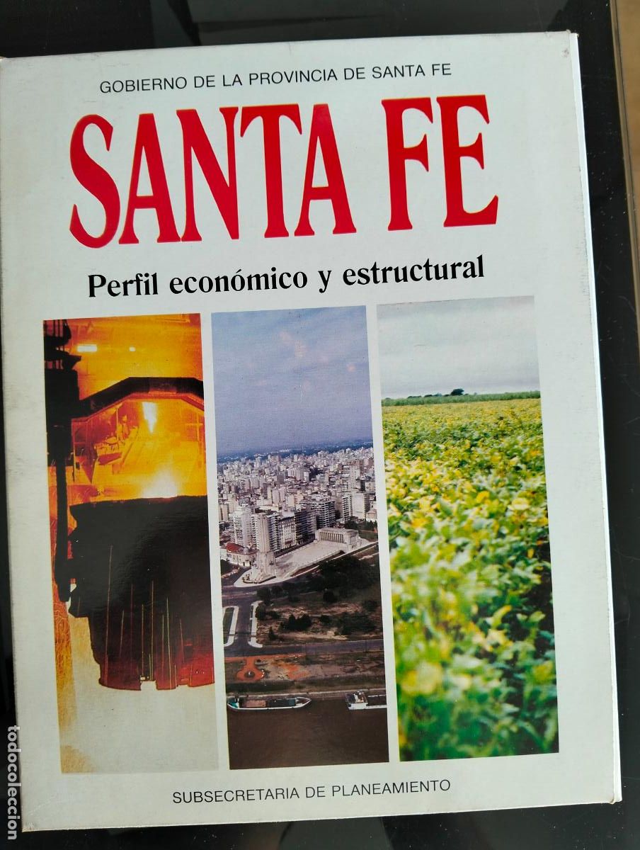 Libros de segunda mano: Argentina. Historia. Santa Fe, Perfil Economico y Estructural, Rarisimo Libro, VISITA MI CATALOGO