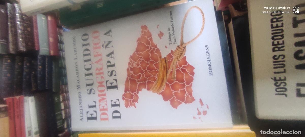 Libros de segunda mano: EL SUICIDIO DEMOGR&Aacute;FICO DE ESPA&Ntilde;A - MACARR&Oacute;N LARUMBE, A.