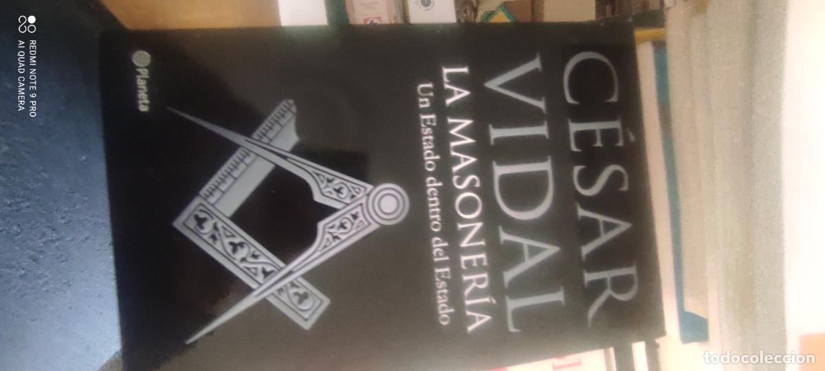 Libros de segunda mano: Cesar Vidal. La masoner&iacute;a