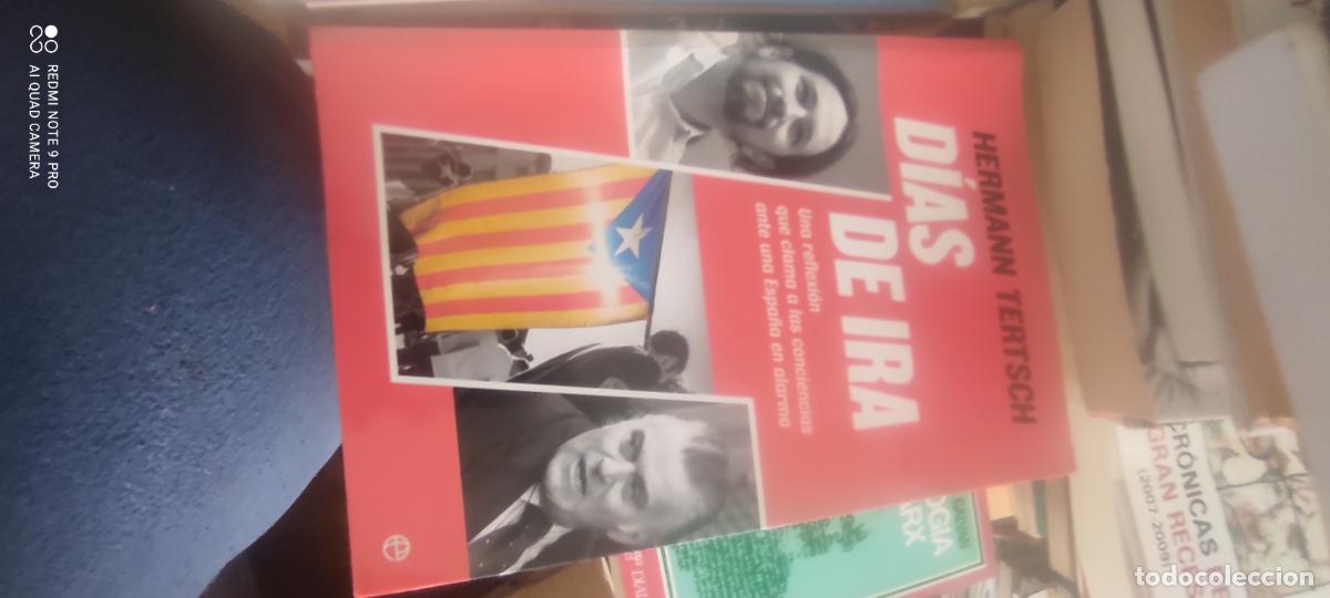 Libros de segunda mano: D&Iacute;AS DE IRA. HERMANN TERTSCH. LA ESFERA DE LOS LIBROS