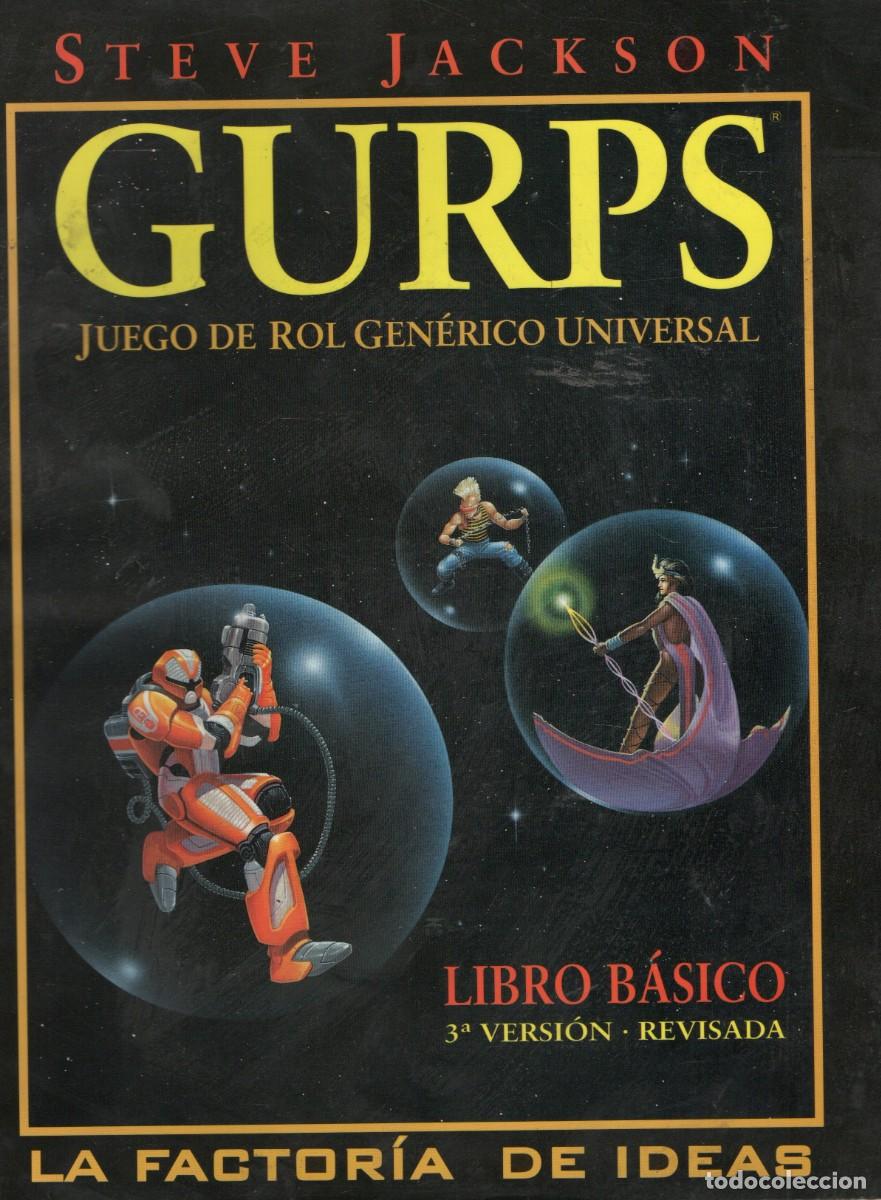 Libros de segunda mano: JUEGO DEL ROL GENERICO UNIVERSAL. GURPS.JACKSON, STEVE. JROL-018