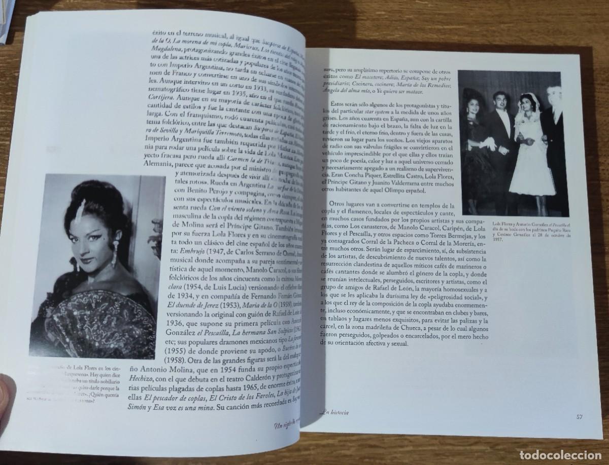 Libros de segunda mano: Libro - Un siglo de copla (2009) Manuel Francisco Reina - Foto 2