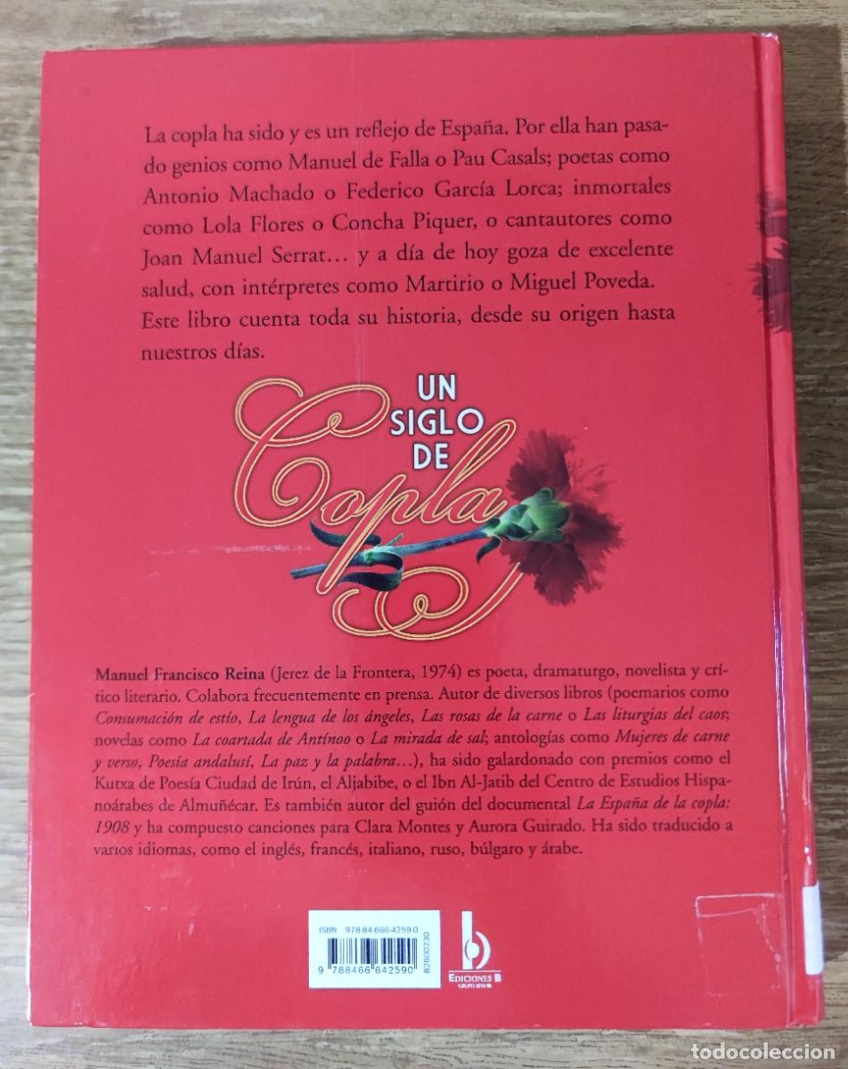 Libros de segunda mano: Libro - Un siglo de copla (2009) Manuel Francisco Reina - Foto 5