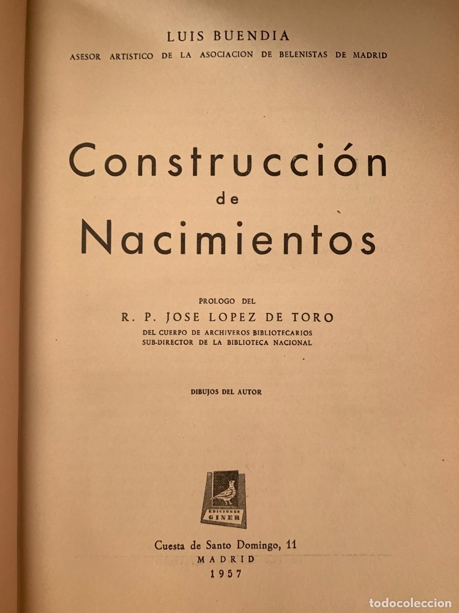 Libros de segunda mano: Construcci&oacute;n de Nacimientos (Bols 16) - Foto 2