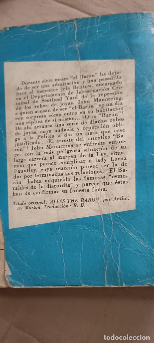 Libros de segunda mano: Alias El Bar&oacute;n.Ed.Antena - Foto 4
