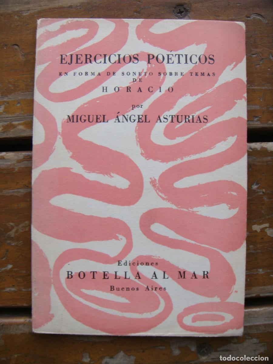 Libros de segunda mano: Miguel Angel de Asturias: EJERCICIOS POETICOS. Luis Seoane Primera edicion