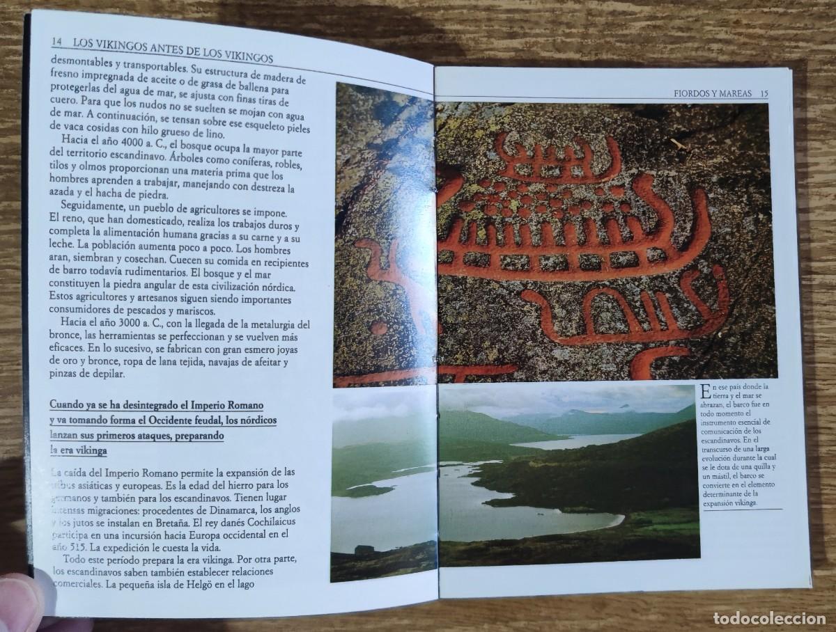 Libros de segunda mano: Libro - Los vikingos, reyes de los mares (1990) Yves Cohat - Foto 3