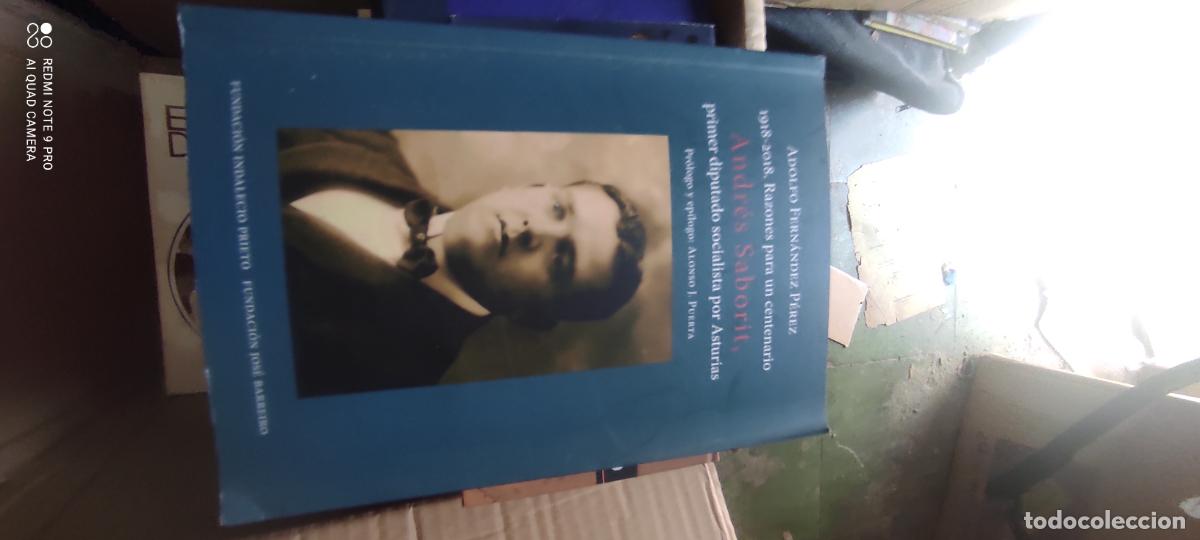 Libros de segunda mano: ANDRES SABORIT - PRIMER DIPUTADO SOCIALISTA POR ASTURIAS - ADOLFO FERNANDEZ PEREZ