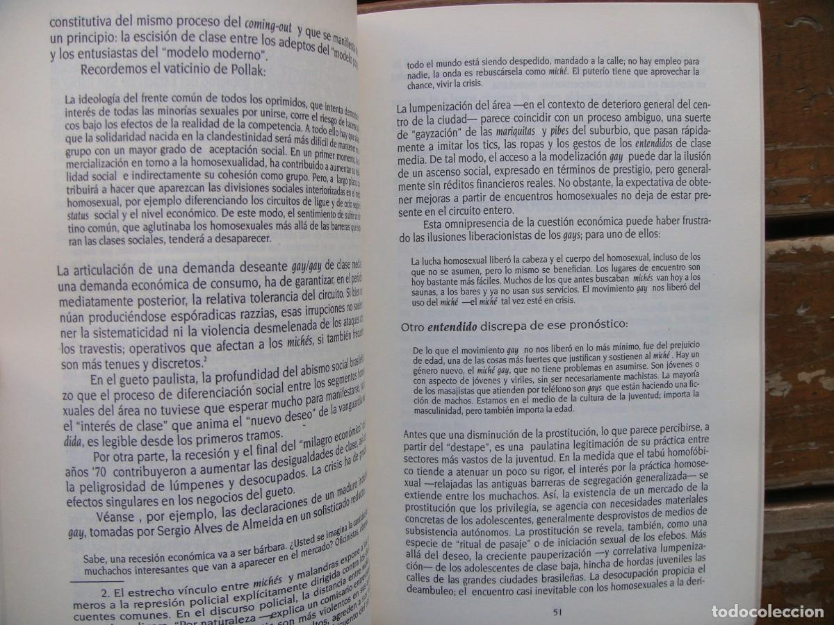 Libros de segunda mano: Nestor Perlongher: LA PROSTITUCION MASCULINA. Primera edici&oacute;n - Foto 4