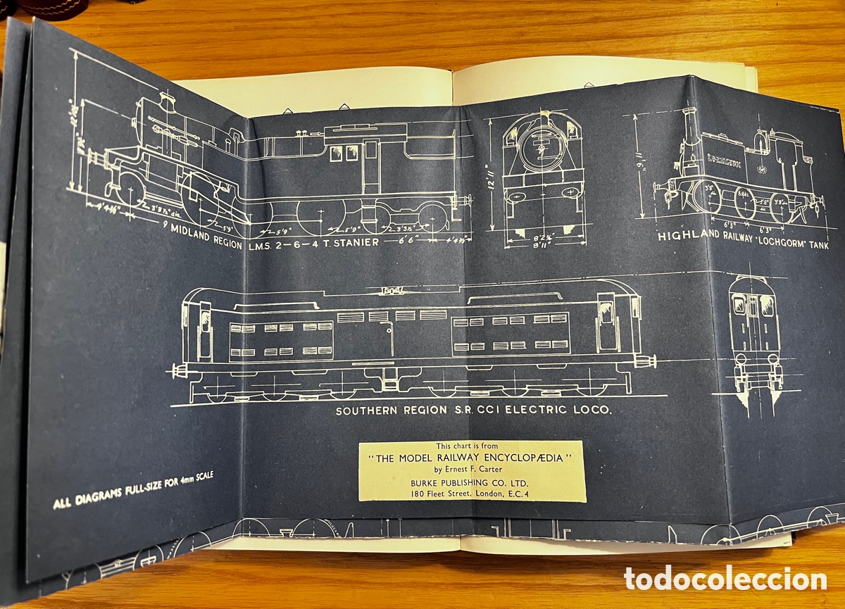 Livros em segunda m&atilde;o: Libro Antiguo &rdquo;The Model Railway Encyclop&aelig;dia&rdquo; - Ernest F. Carter - Modelismo de trenes