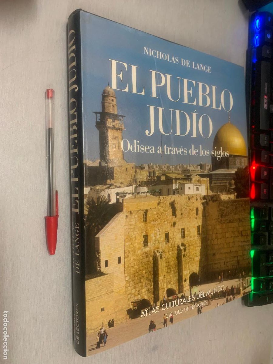 Libros de segunda mano: EL PUEBLO JUD&Iacute;O, ODISEA A TRAV&Eacute;S DE LOS SIGLOS / NICHOLAS LANGE / ATLAS CULTURALES C&Iacute;RCULO LECTORES