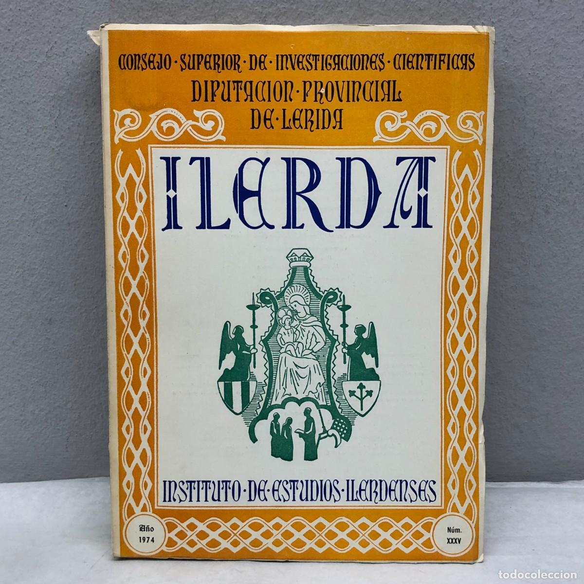 Libros de segunda mano: ILERDA - INSTITUTO DE ESTUDIOS ILERDENSES - A&Ntilde;O 1974 - NUM. XXXV - 35 / 1233