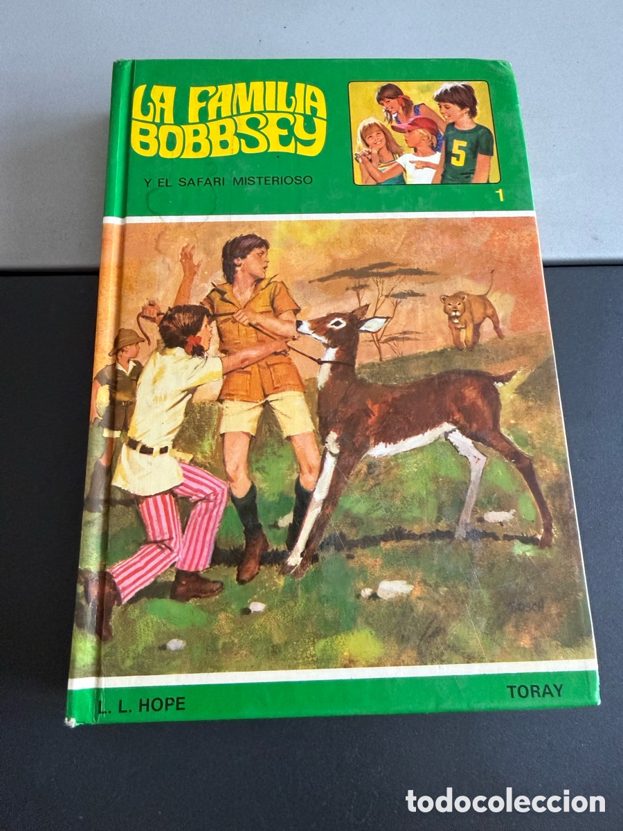 Libros de segunda mano: LA FAMILIA BOBBSEY. n 1. Y el Safari Misterioso. Ed Toray. 1978