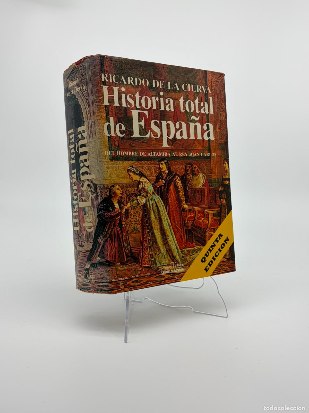 Libros de segunda mano: HISTORIA TOTAL DE ESPA&Ntilde;A RICARDO DE LA CIERVA