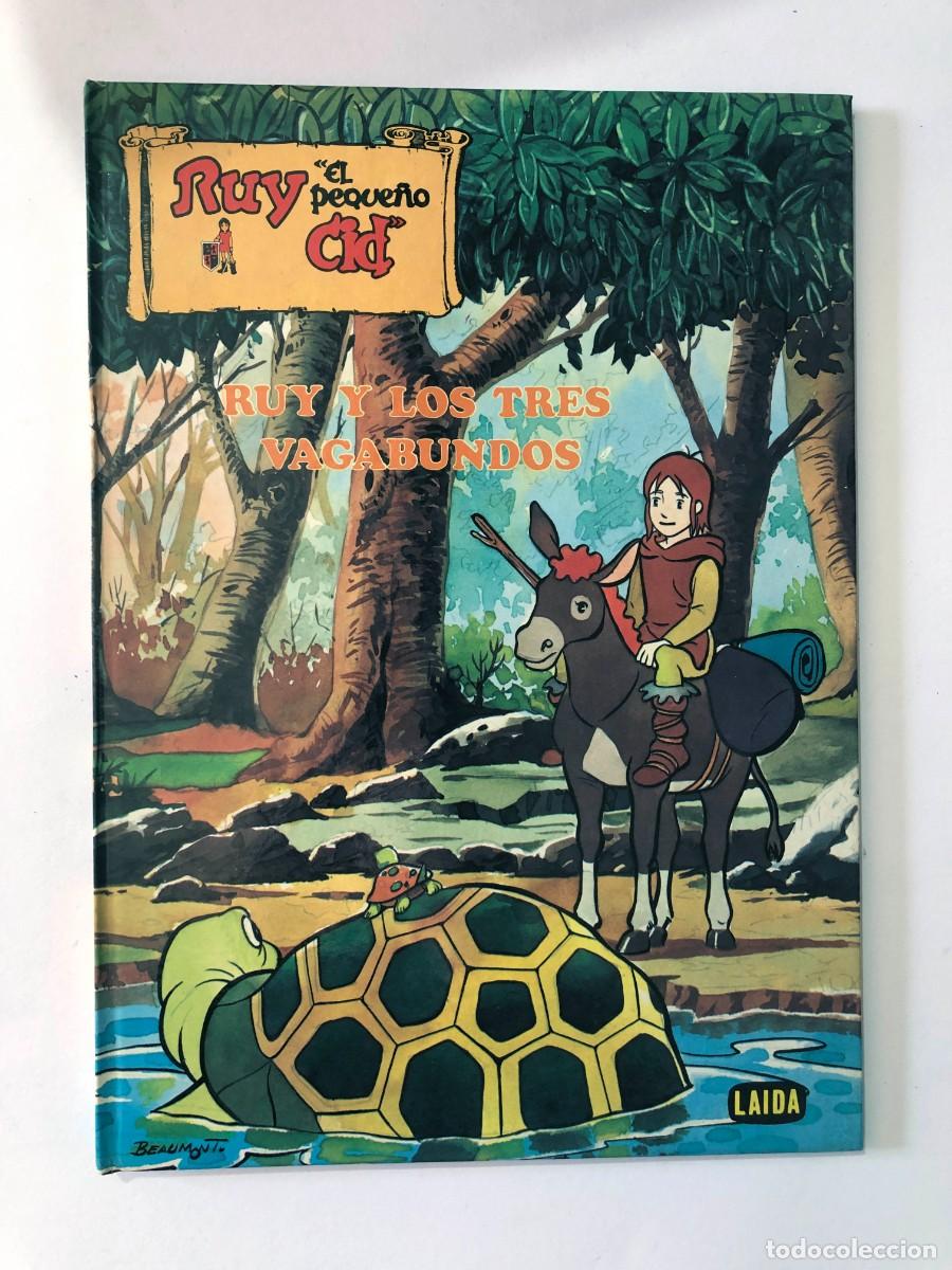 Libros de segunda mano: RUY EL PEQUE&Ntilde;O CID / RUY Y LOS TRES VAGABUNDOS / ED. LAIDA A&Ntilde;O 1980 / TAPA DURA / SIN USAR