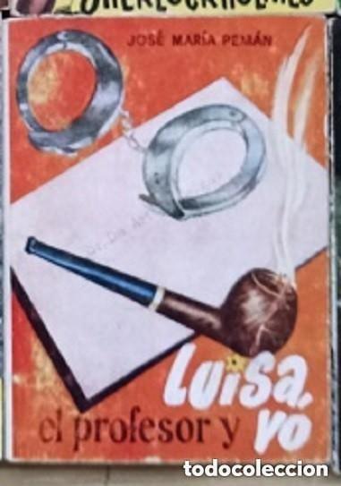 Libros de segunda mano: Luisa, el profesor y yo &ndash; Jos&eacute; Mar&iacute;a Pem&aacute;n -Minilibro PULGA -11 X 8 CM