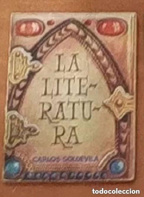 Libros de segunda mano: La literatura &ndash; Carlos Gomevila -Minilibro PULGA -11 X 8 CM