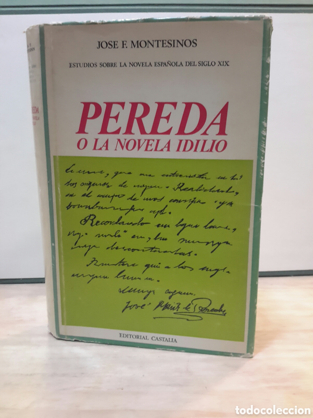 Gebrauchte B&uuml;cher: Pereda o la novela idilio