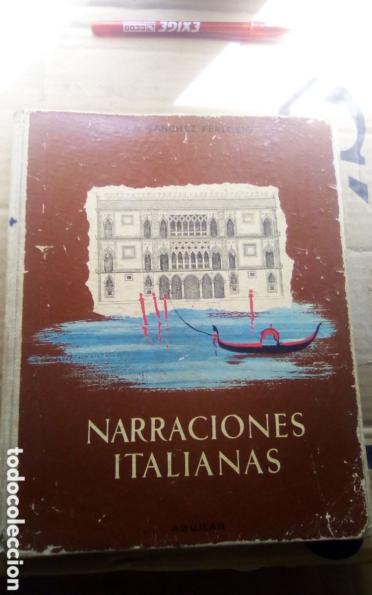 Libros de segunda mano: Narraciones italianas. J. A. S&aacute;nchez Ferlosio. Ilustraciones Rafael Munoa. Aguilar de Ediciones 1975