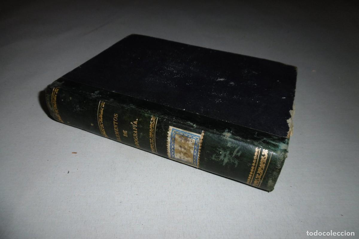 Libros de segunda mano: LIBRO MILITAR DE 1870 Elementos de Topograf&iacute;a - Foto 2